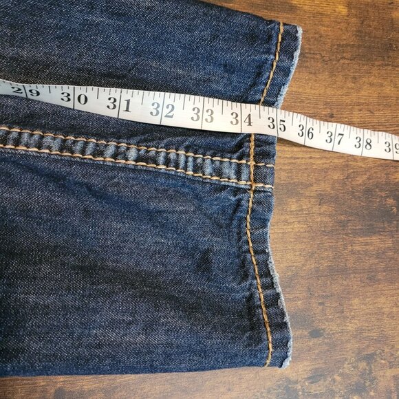 Silver Jeans Tag 36x34 Measures 38x35 Nash Heritage Straight Thick Stitch - Picture 9 of 10